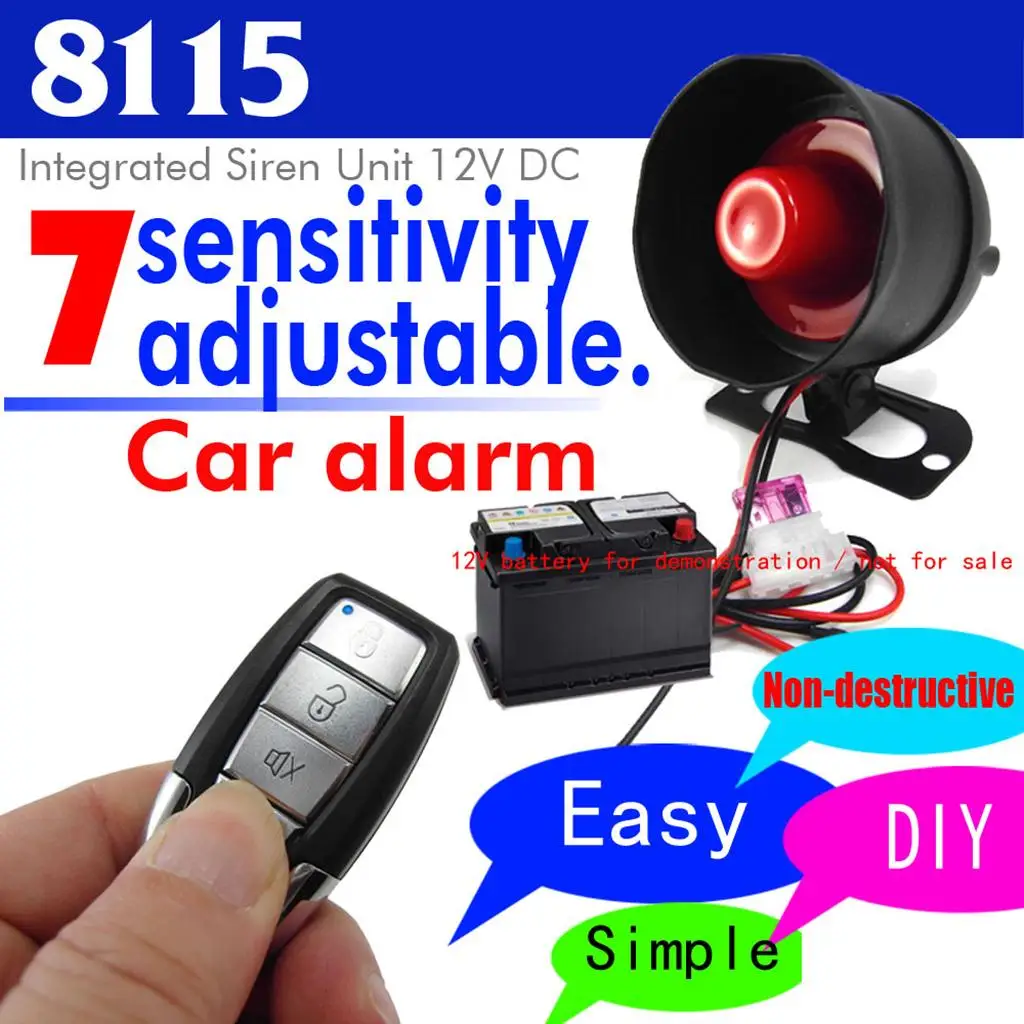 Auto Car Central Door Lock Keyless Entry System Remote Alarm Central Lock