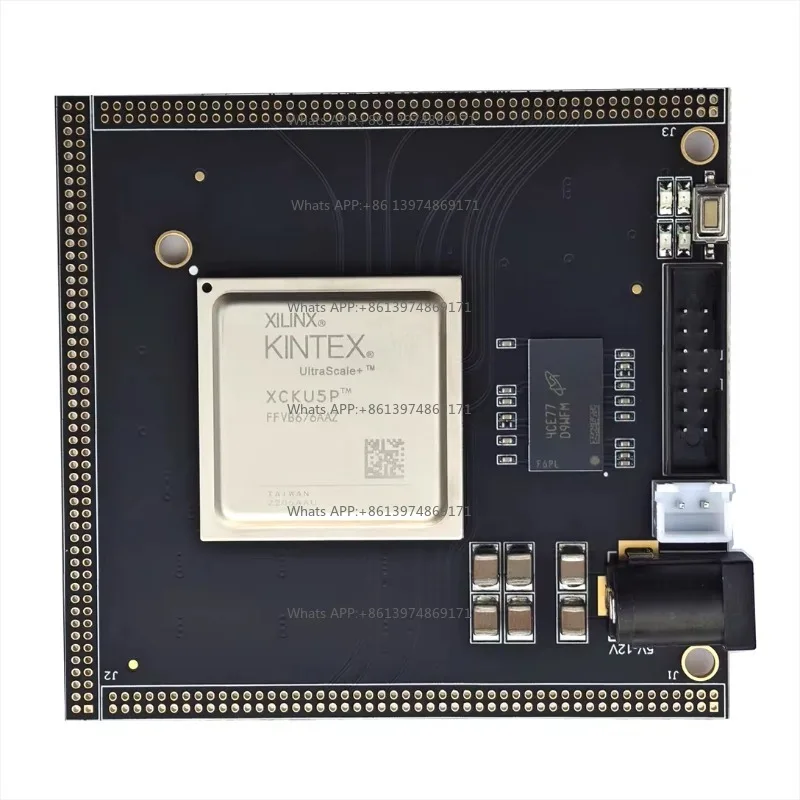 FPGA Core Board for Kintex Ultrascale+ XCKU5P Model Compatible with XC7K325T 8Gbit DDR4 128Mbit FLASH