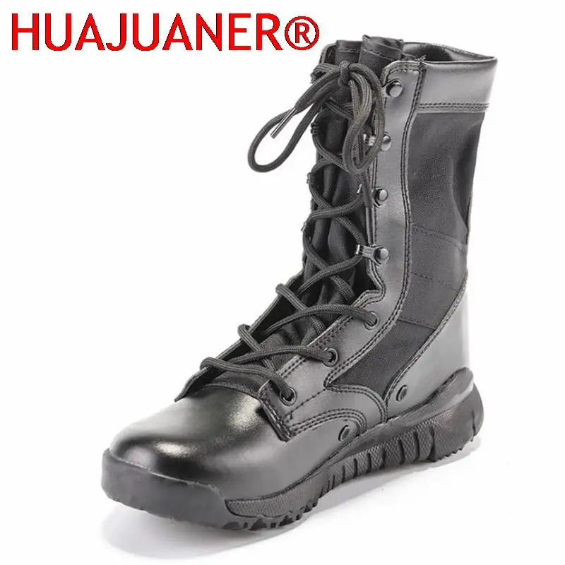 

Ultralight Men Army Boots Outdoor Jungle Shoes Man Women Tactical Ankle Boots Breathable Combat Desert Boots Hiking