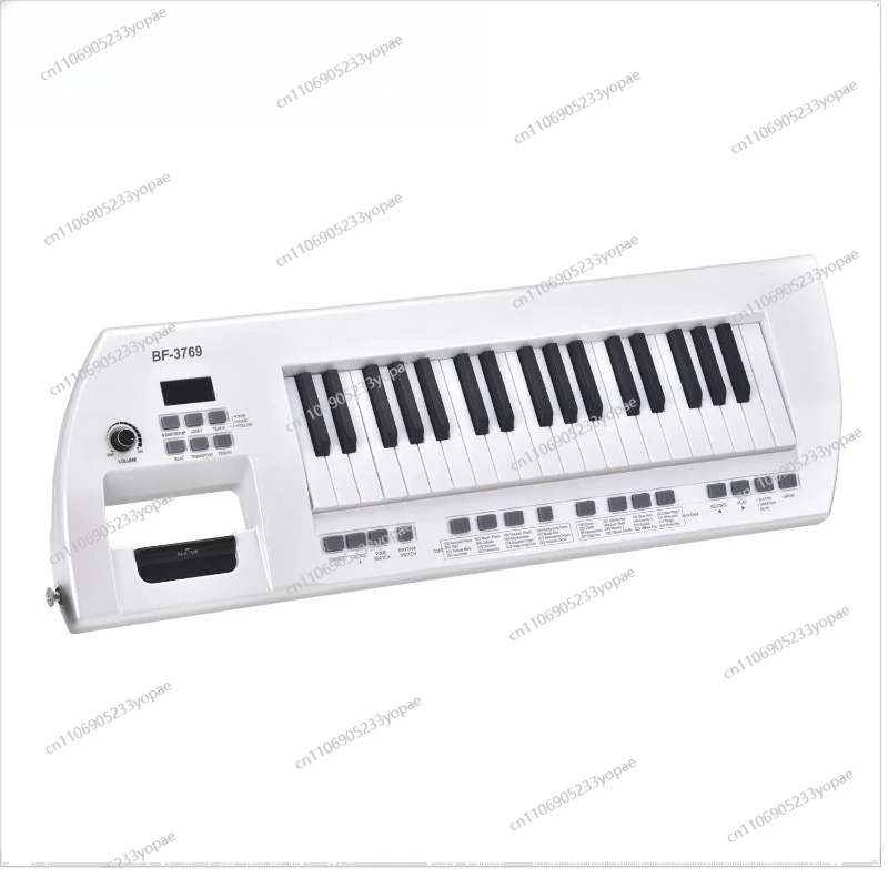 

37-Key Electronic Organ, Guitar-type Dial Wheel, Portable, Can Play Electric Piano, Learn Fun Musical Instruments