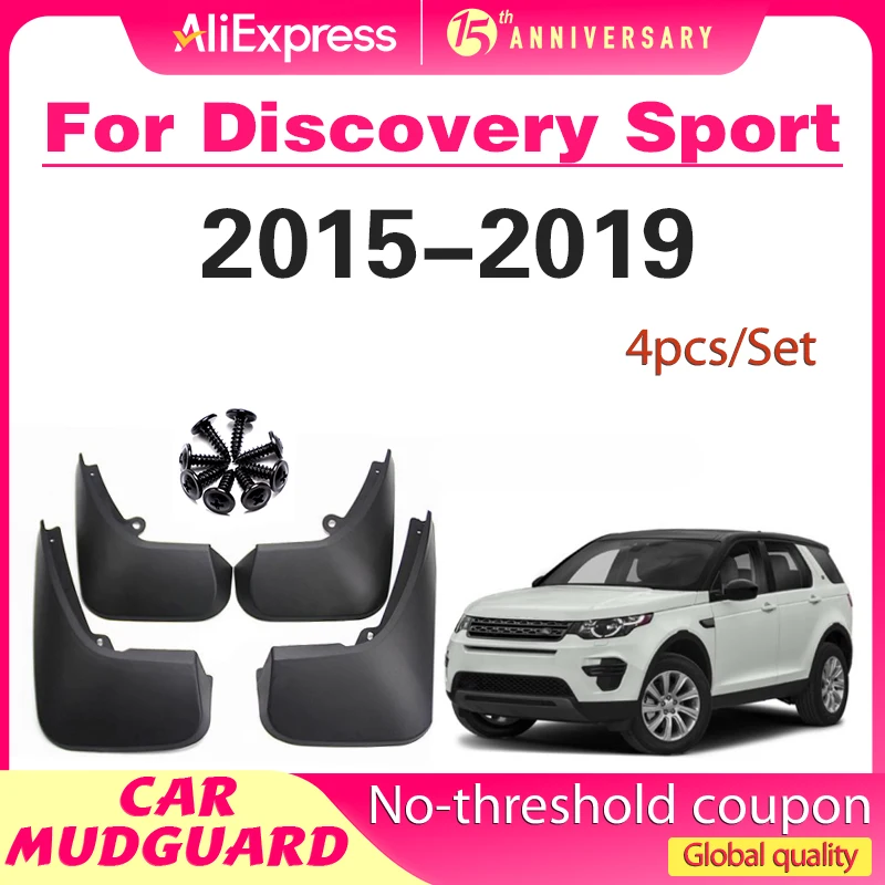 

Mud Flaps for Land Rover Discovery Sport L550 2015 2016 2017 2018 2019 Car Accessories Mudguards Splash Guards Fender Flare Rear
