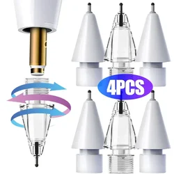 4/1PCS 2B 4B Replacement Tips For Apple Pencil 1st 2nd Generation Stylus Pen Spare Nibs For iPad Tablet Touch Pen Tips