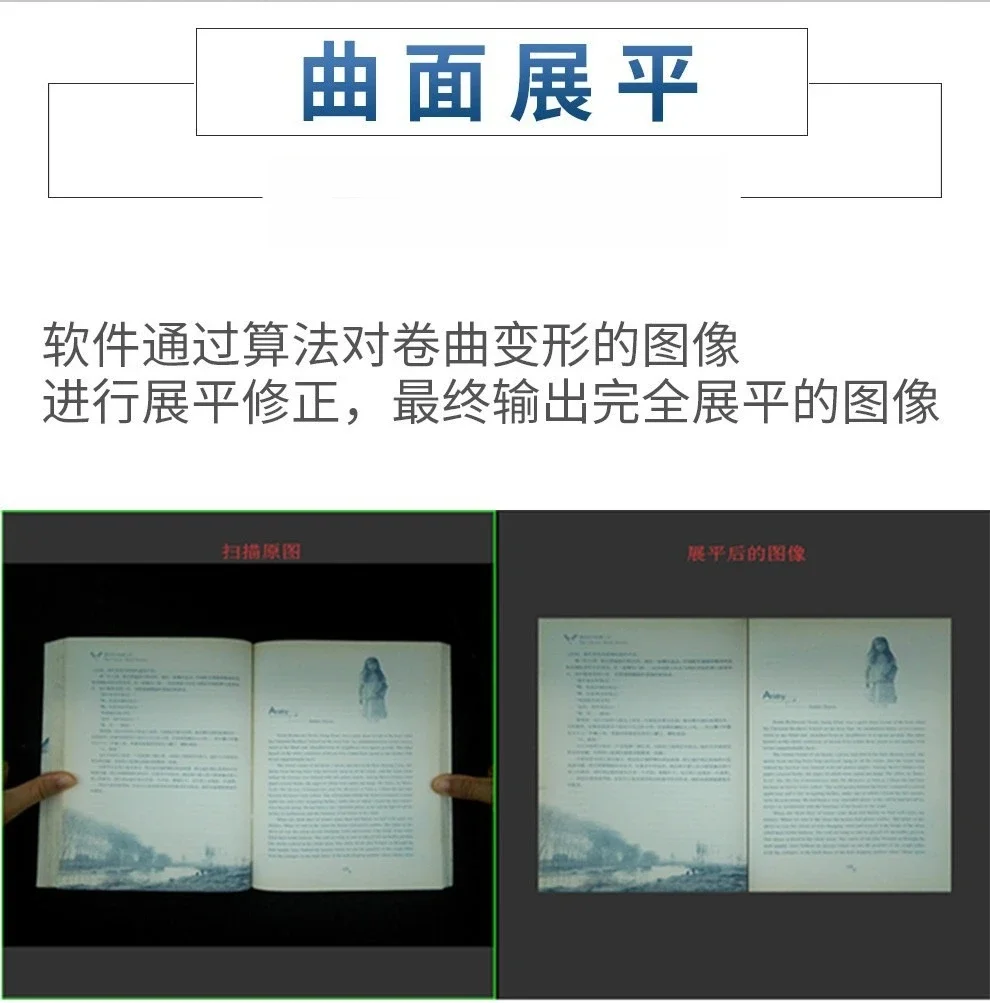 High-resolution scanner, high definition A3 format