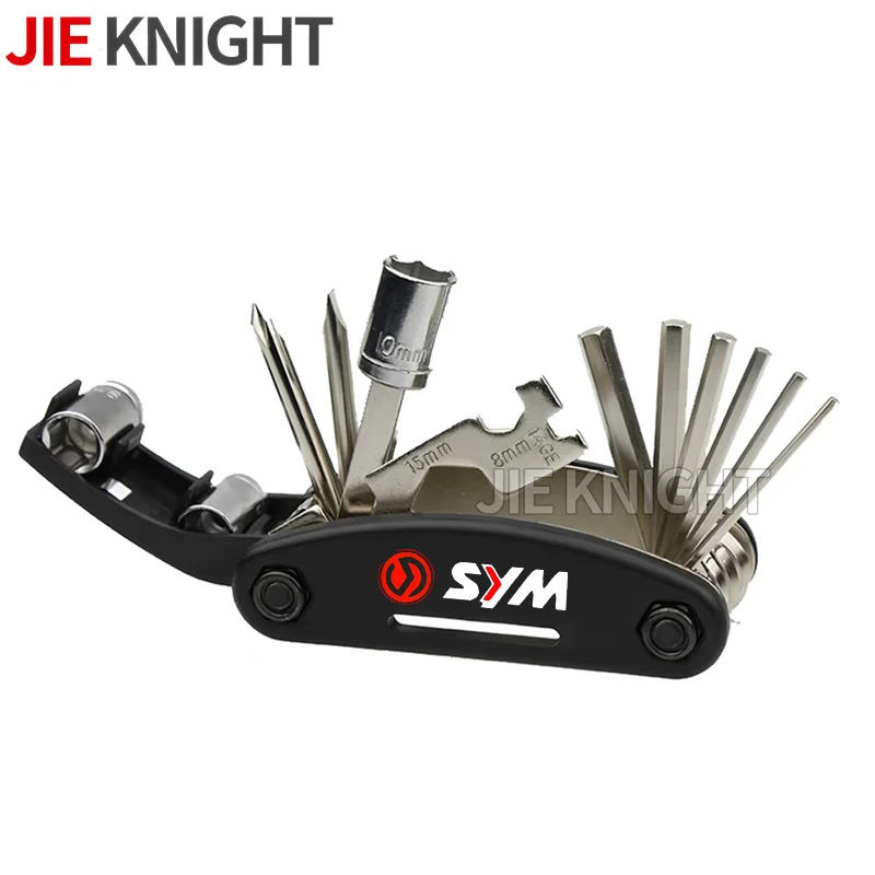 ل SYM كروزيم 300 GTS 300i 250 JOYMAX Z 125 250 300 MAXSYM 400i TL500 TL508 اكسسوارات 16 في 1 أدوات إصلاح مفك البراغي #2