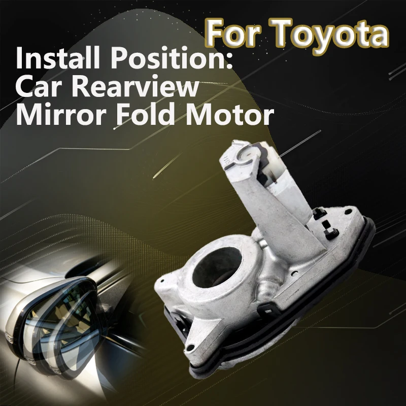 AZGIANT Car Electric Rear View Reversing Mirror Folding Actuator For Toyota sequoia 2008-2017 electric adjustment DIY parts