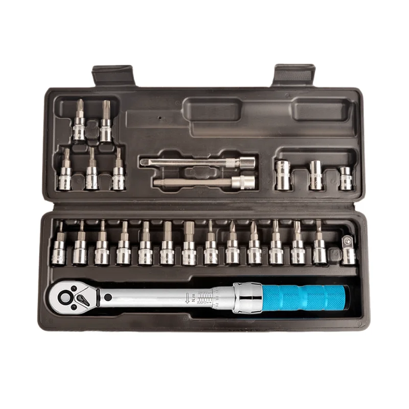 Torque Wrench Set 25Pcs 1/4