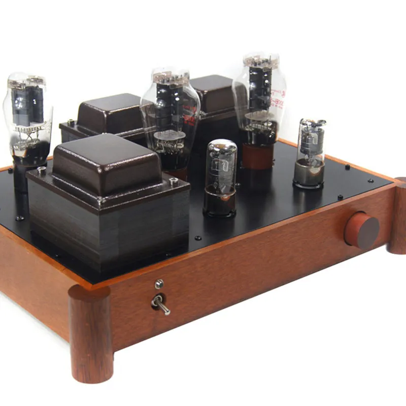 Neueste Log abgerundete Ecken 9w * 2 Stereo 6 j8p push 300b Vakuum röhre 5 u4g Gleich richter single-ended Klasse a hifi home audio verstärker