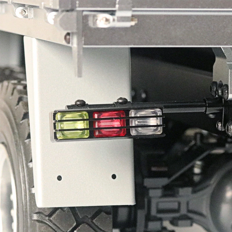 RC 1/14 JDMODEL Metall-Rücklicht für Tamiya Hydraulikbagger Lader Muldenkipper für SCANIA MAN VOLVO Anhänger Kipper DIY-Teile – Detail 5