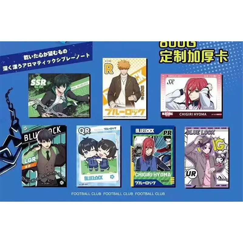 BLUE LOCK Display Box 30 Booster Pack 90 pezzi Anime Manga TCG Collezione di carte Gioco da tavolo per bambini giocattolo