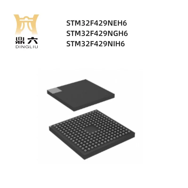 STM32F429NEH6 STM32F429NGH6 STM32F429NIH6  BGA-176 Microcontrollers