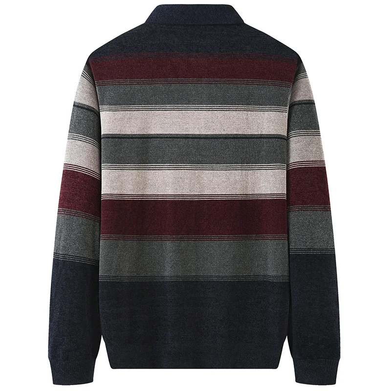 7XL Size 8XL 6XL Men's Jumpers 2023 New Autumn Fashion Mens Christmas Sweater Wool Men Pullover Square Collar Men's Knitwear