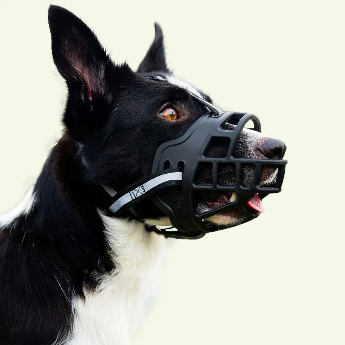 Dog Mouth Cover Dog Comfy Breathable Basket Muzzle Guard Against Bite People Eat Something Barking Medium And Large Dog Mask