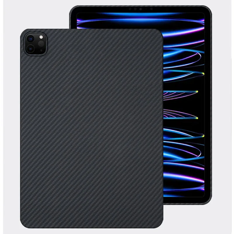 Imagem -03 - Real Carbon Fiber Aramid Tablet Capa Protetora Case para Apple Ipad Pro Escudo Protetor 11 2023 2023 2023 2023