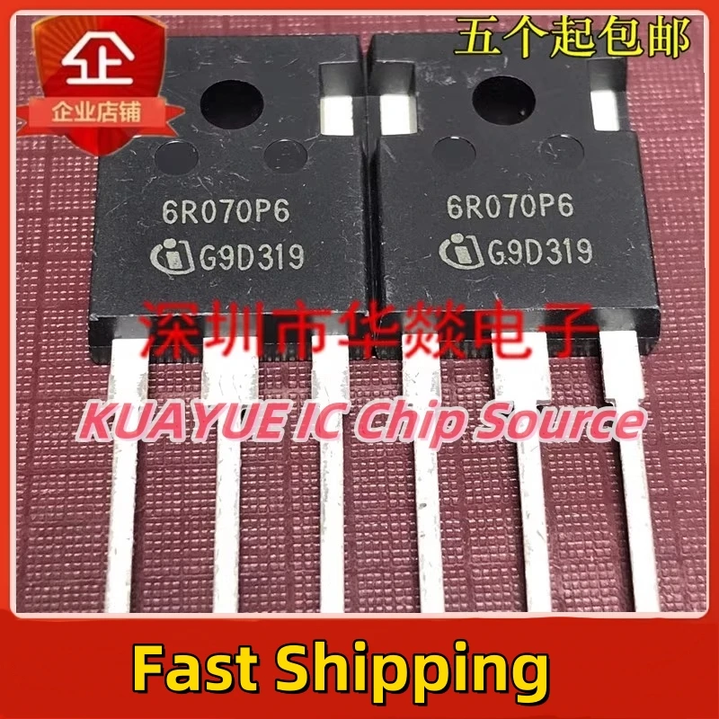 10PCS-30PCS/  6R070P6  IPW60R070P6   TO-247 650V  53.5A  Fast Shipping Quality Guarantee