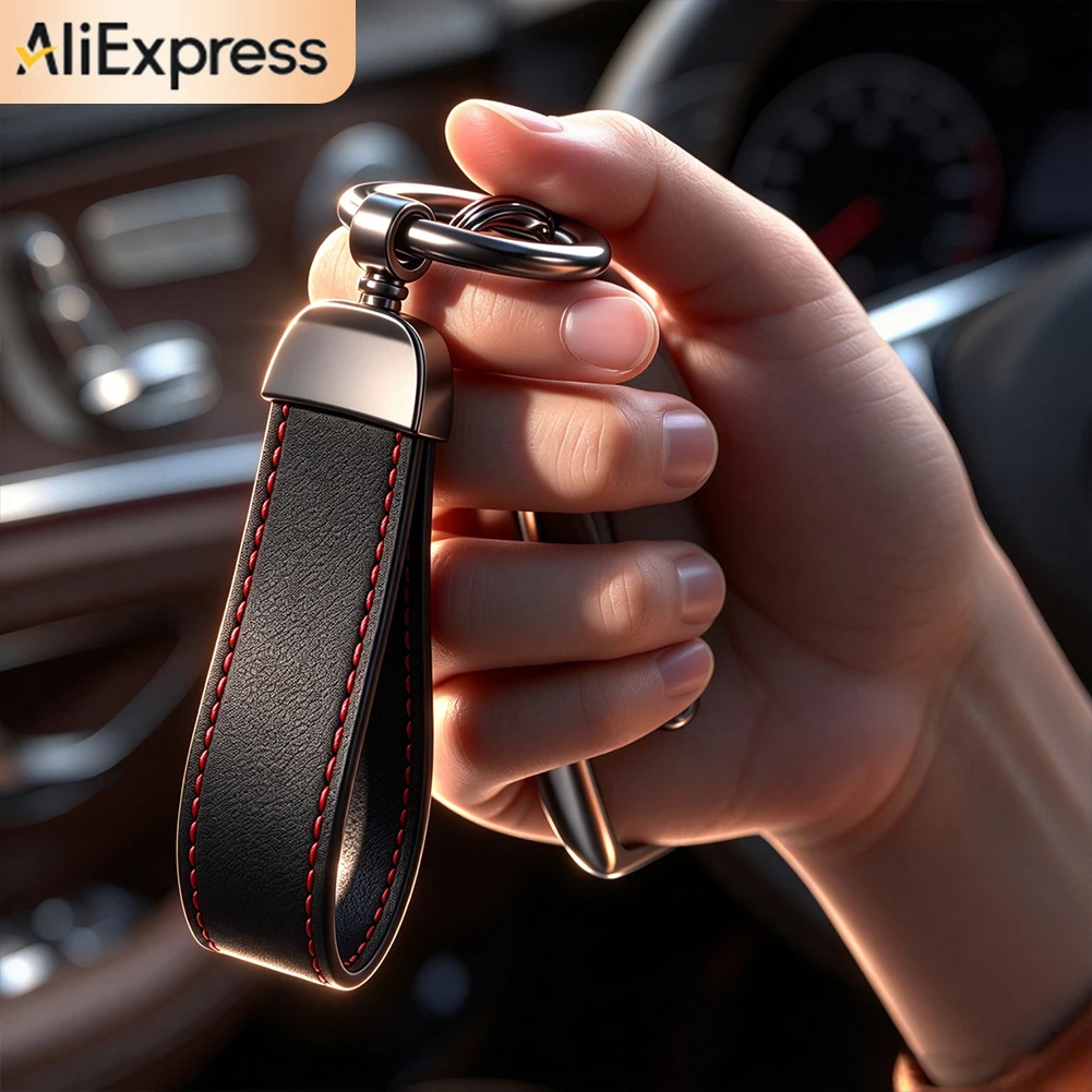 Suede Car Keychain Anti Lost Key Ring Auto Key Holder Accessories For Acura MDX RDX ADX Integra ZDX TLX NSX ILX RLX CDX Type S