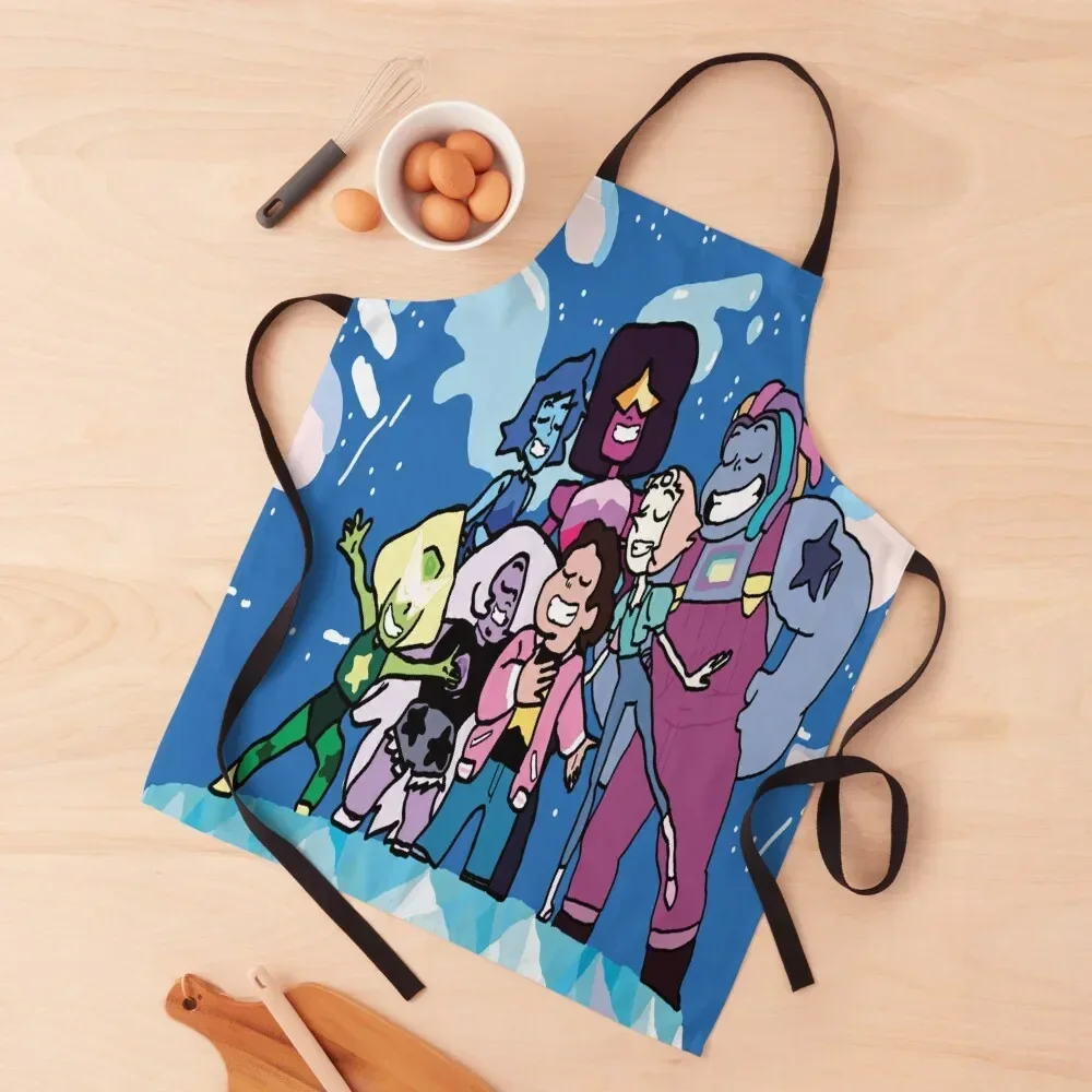 

Steven universe future | intro design Apron Teacher Men gift Kitchen accessories Apron