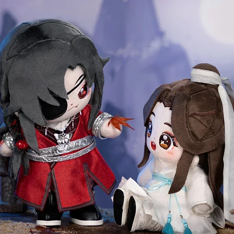 Anime Tian Guan Ci Fu Hua Cheng Plüsch Puppe Stofftier Plushies Cartoon Ändern Anzug Kleid Up Cosplay Kleidung Spielzeug 20cm