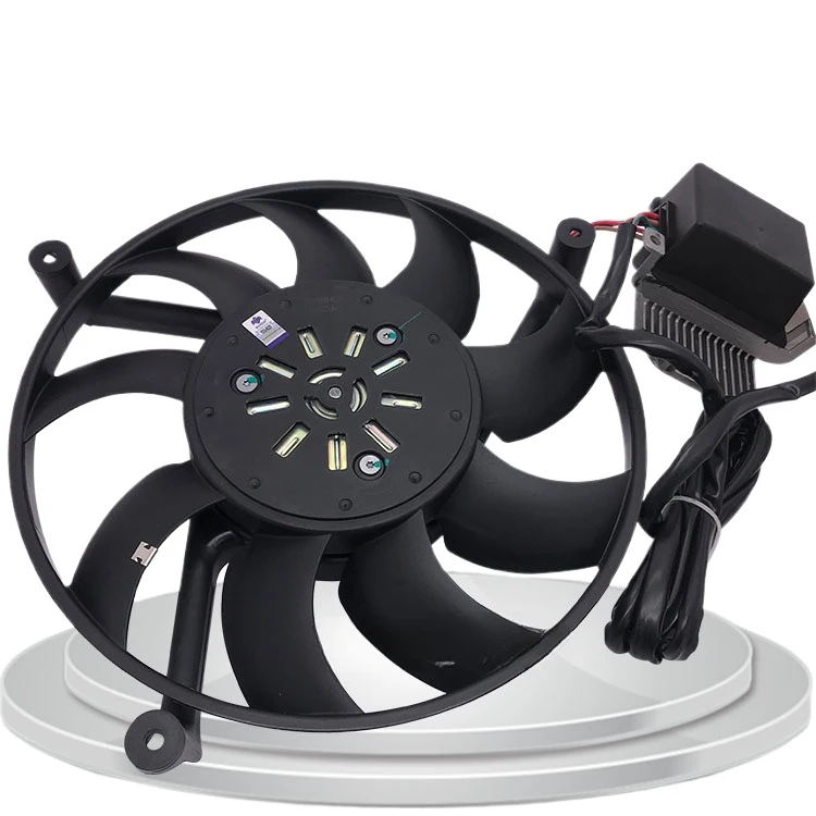 3D0959453G Universal Assembly Spal Auto Spare Parts Full 12 Volt Mobile Cooling Radiator Fan for Vw Phaeton Main Fan Long