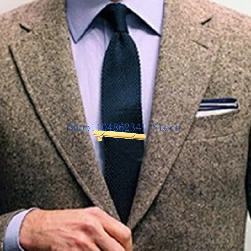 5asd Broche Clip Corbata para Hombres para Entrevistas Graduados Accesorios para fotografías identificación Aspecto