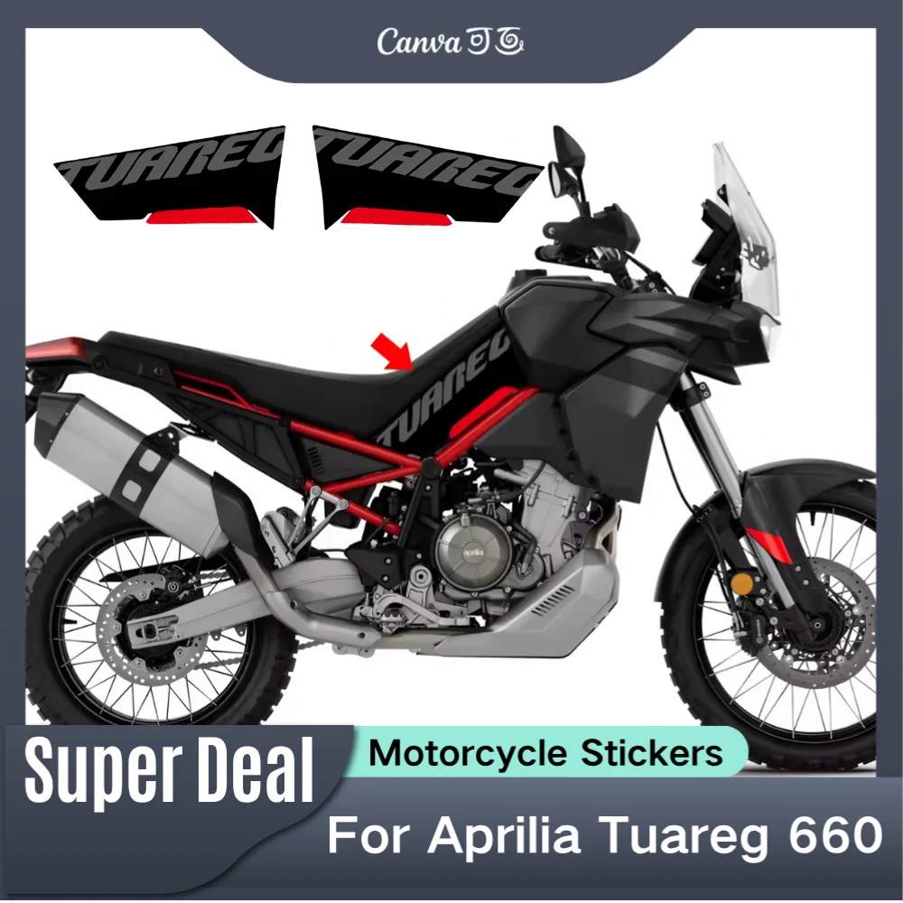Motorcycle Paint Protection Stickers for Aprilia Tuareg 660 Anti-Scratch Body Side Cover PVC Film Decal Wrap Kit tuareg 660 2025
