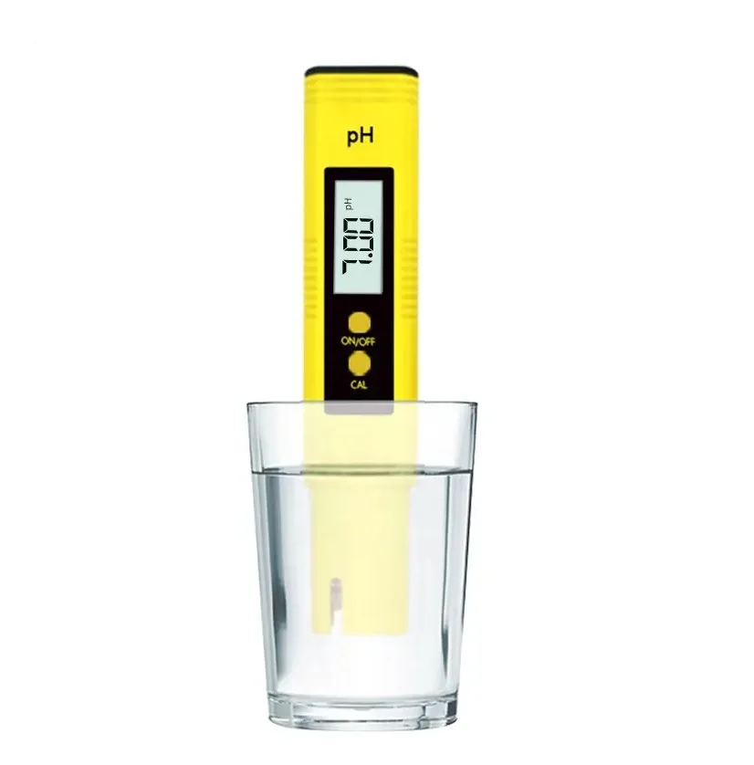 Portátil Digital Water Pen tipo, caneta, medidor de pH, testador para detecção de água, PH100, 2 pcs