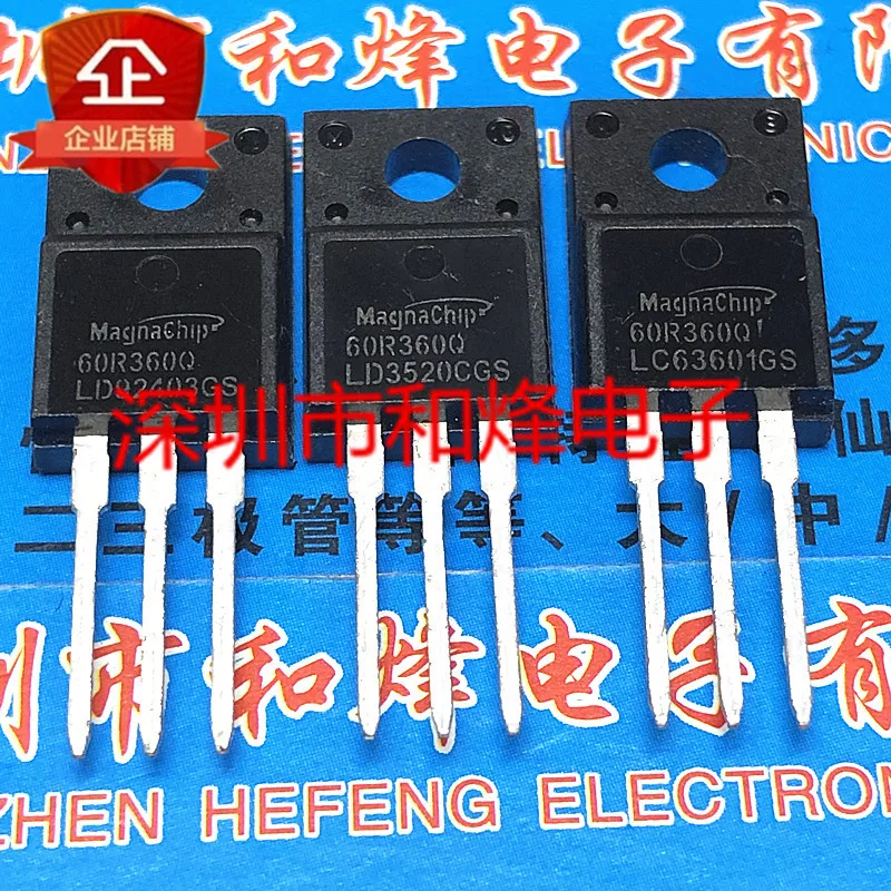 5PCS-10PCS 60R360Q MMF60R360Q TO-220F 600V 11A   ORIGINAL ON STOCK