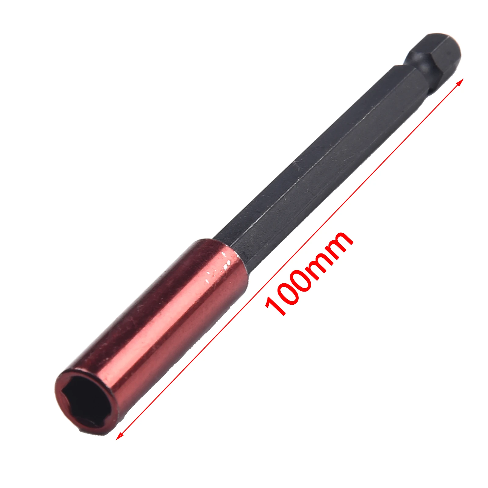 Destornillador eléctrico magnético de liberación rápida, herramientas de varilla de extensión, vástago hexagonal de 1/4 pulgadas, 50, 60, 100, 150, 300mm