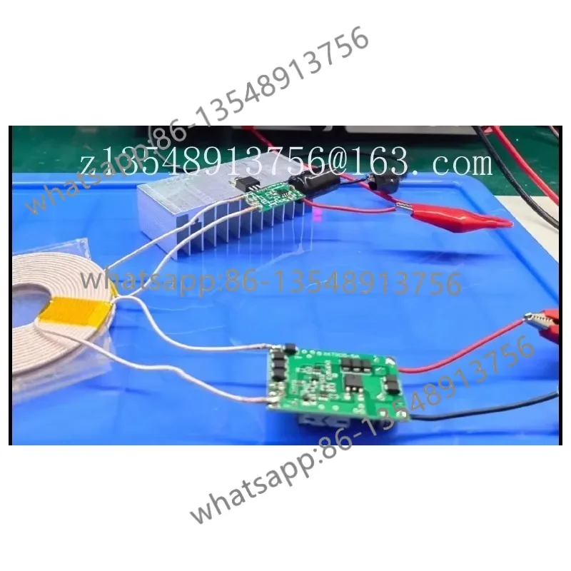 88% High Efficiency 24V Input 24V2.6A High Power Wireless Power Module Wireless Charging Module R05-06 Spot