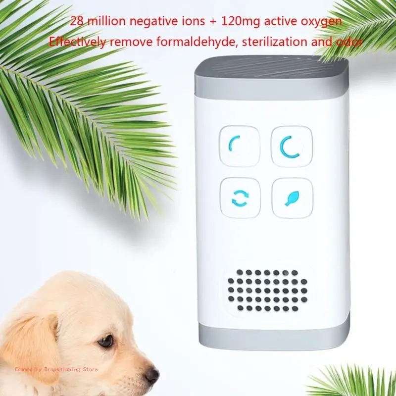 Mini Smoke Air Purifier, Air Ionizers, Deodorizer Generator