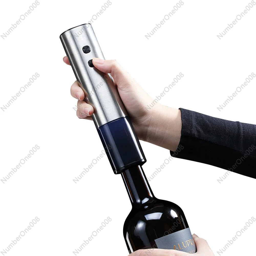 

Matte New Amazon Electric Bottle Opener Stainless Steel Mini Explosion Spot Red Wine Bottle Opener