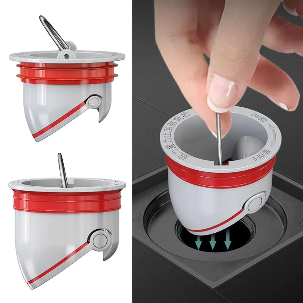 Acessórios do banheiro prevenção de insetos escorredor de chuveiro válvula unidirecional filtro de esgoto plug anti odor dreno de chão capa