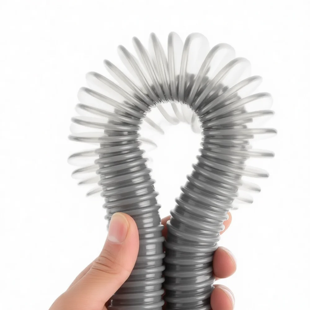 Flexible Sewer Drain Hose Sink Extension Pipe PVC Tube Deodorant Waste Water Plumbing Connector Universal Kitchen Accessory Part