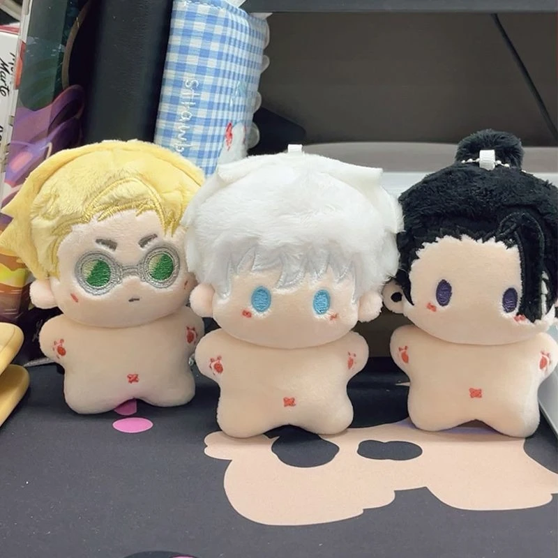 

Anime Jujutsu Kaisen Satoru Gojo Geto Suguru Nanami Kento Cosplay Cotton Doll Pendant Furry Haliaster Adorable Maumet Gift