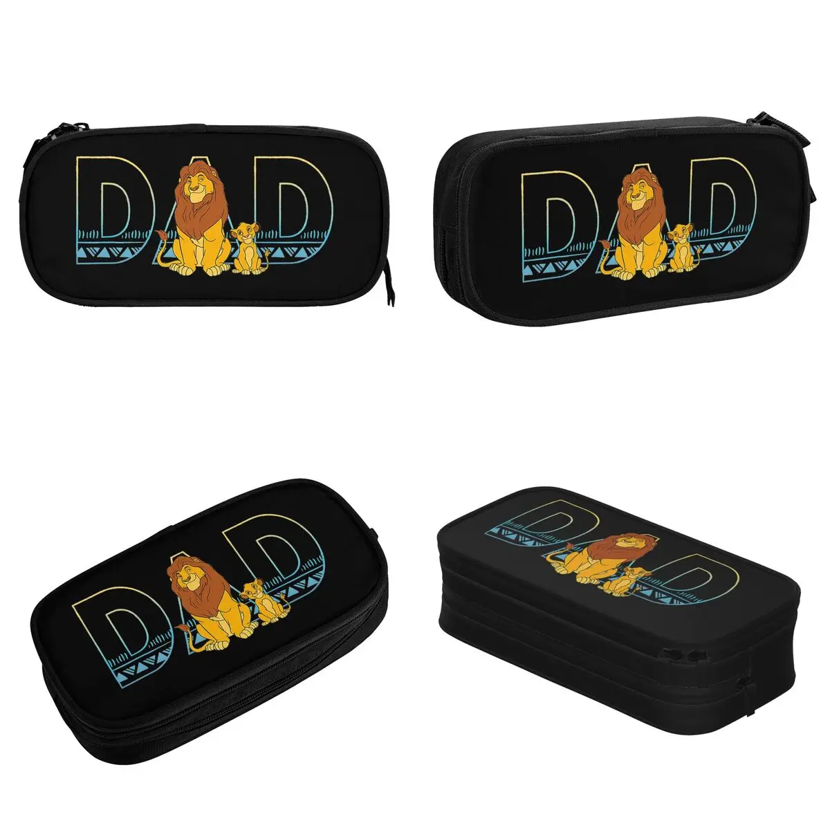 Fashion The Lion King Pencil Cases Pencilcases Pen Kids Large Storage Bag School Supplies Gifts Stationery