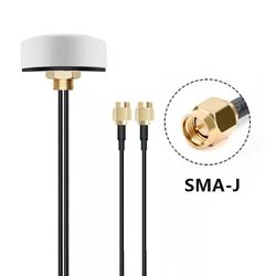 4G GPS 2.4G 2 in 1 Combination terminal WIFI antenna Signal Amplifier Outdoor waterproof DTU high gain antenna SMA-J 3m cable