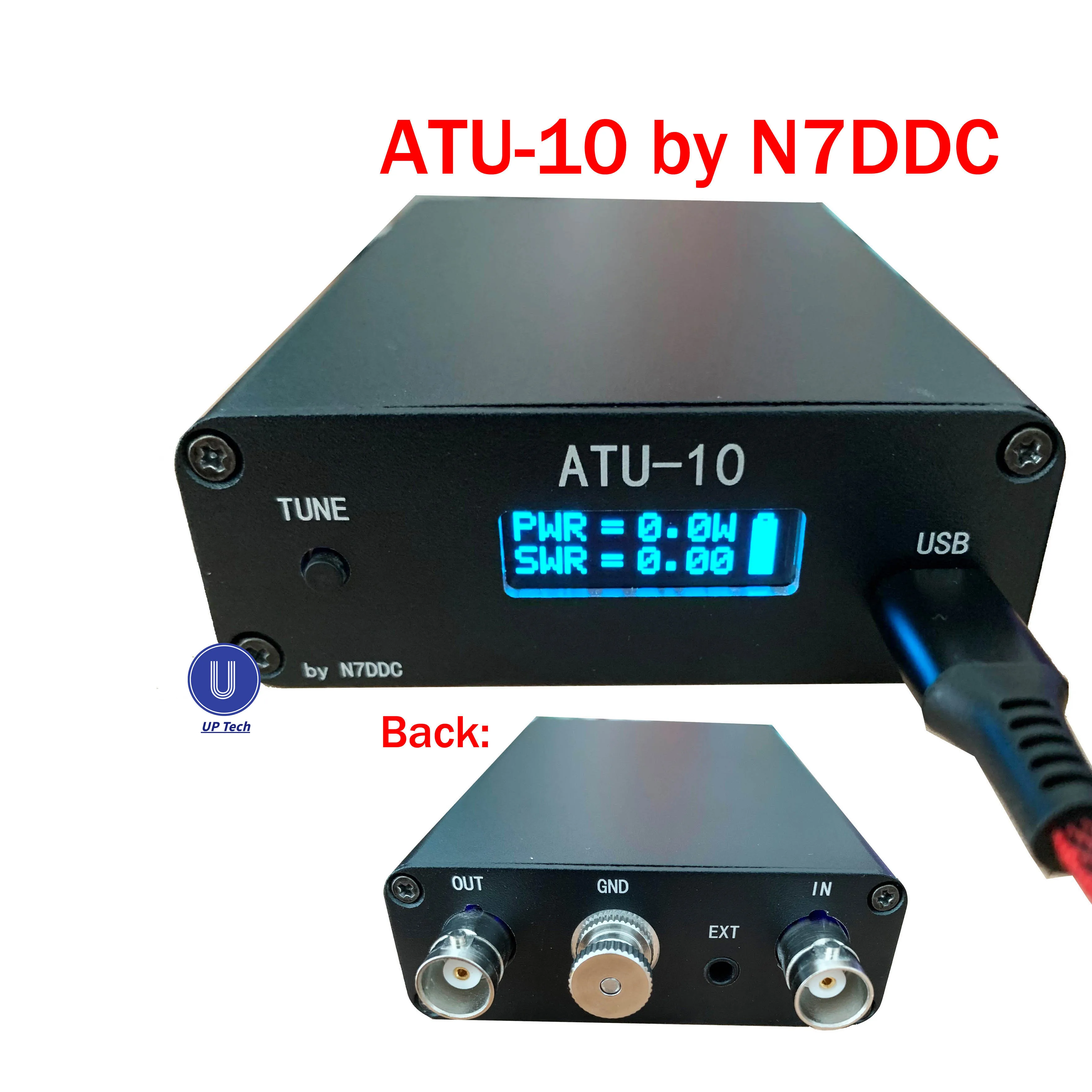 ATU-10 Atu10 Qrp Door N7ddc Automatische Antenne Tuner 1.6 Versie 1-15W