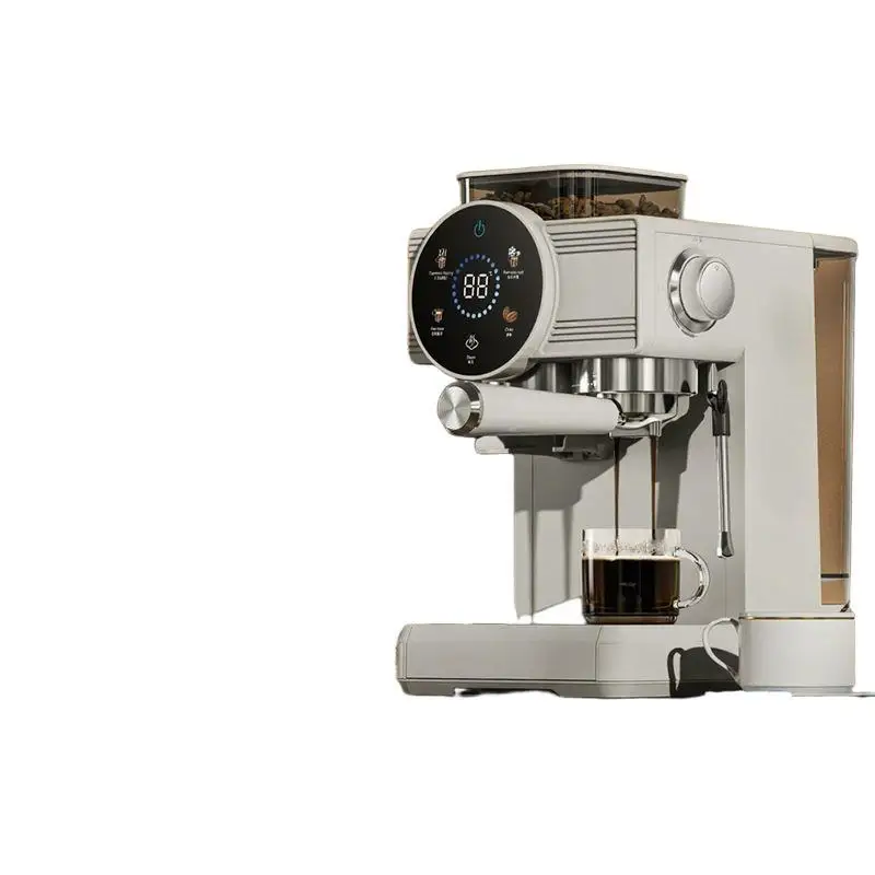 

Italian, portable, coffee machine, concentrate, double extract, grinding all in one