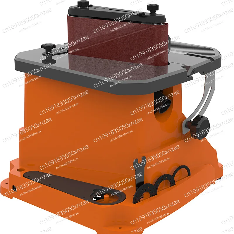 Vertical Drum Belt Wood Sander Oscillating Spindle Sander for Curved Surface Woodworking