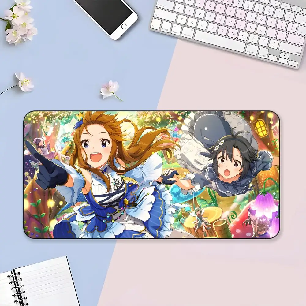 

iDOLM Makoto Kikuchi Mouse Pad Rubber Computer Laptop Official Desk Game Mat