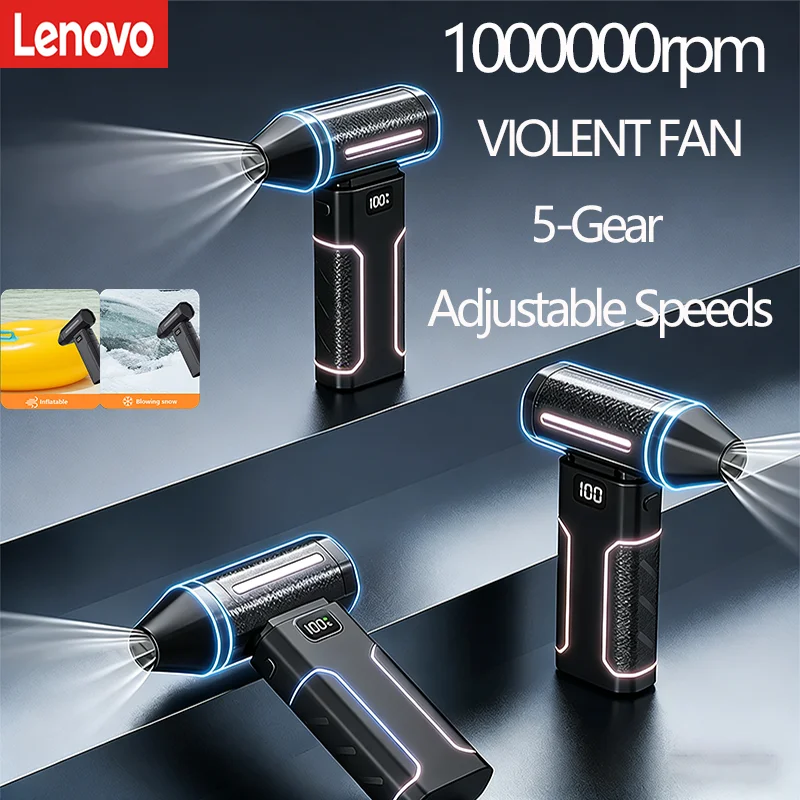 

Lenovo Turbo Fan X8 Brushless 150000RPM Powerful Electric Air Blower Vacuum Dust Cleaner Portable Dust Cleaner Violent Fan