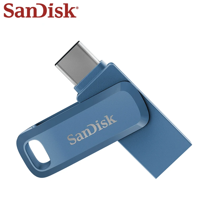 Original SanDisk DC3 OTG USB 3.1 Type C Flash Drive 64GB 128GB 256GB 512G Ultra Dual Drive Go Memory Stick Pendrive for Phone PC