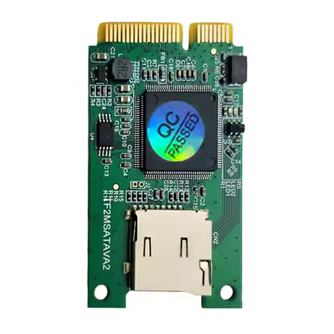 1/2Pcs Micro SD TF Card To MSATA Converter Adapter for Notebook High Speed SSD