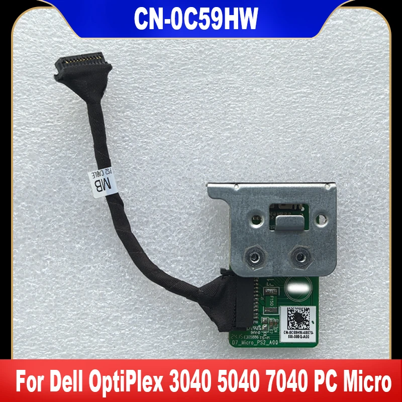 0C59HW New Original For Dell OptiPlex 7040 3040 5040 3046 PC Micro PS2 Assembly Card Port Serial Port Module Interface C59HW