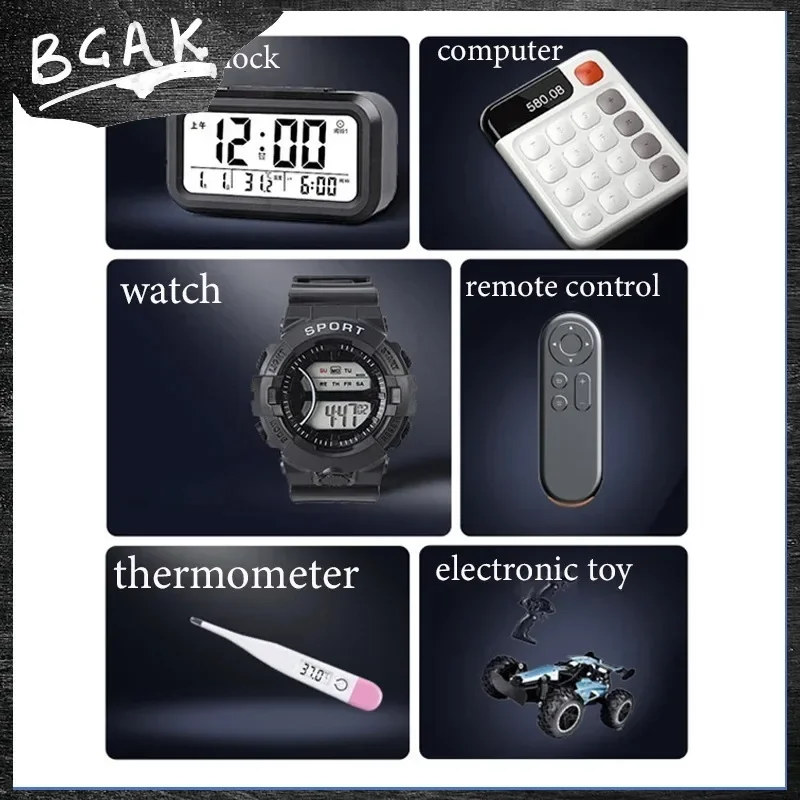 HOT LR44 210mah  BCAK Battery Button Watches Cell Coin Battery LR44 Cells Alkaline Button Batteries AG13 1.55V Watch Ronic