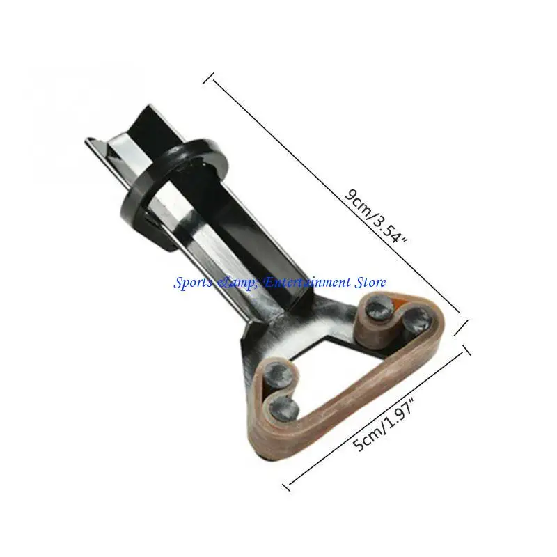 

G7NF Plastic Billiard Pool Cue Tip Clamp with Elastic Band Y-Type on Fastener Repair Tool Billiard Snooker Accessories