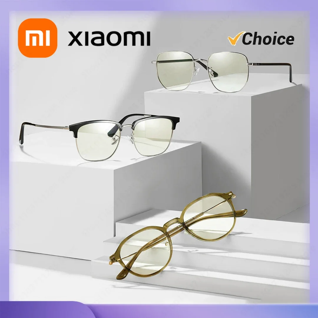 

Очки XIAOMI Mijia с защитой от синего света Pro, научная защита глаз и защита от синего света, сверхлегкие титановые дужки β