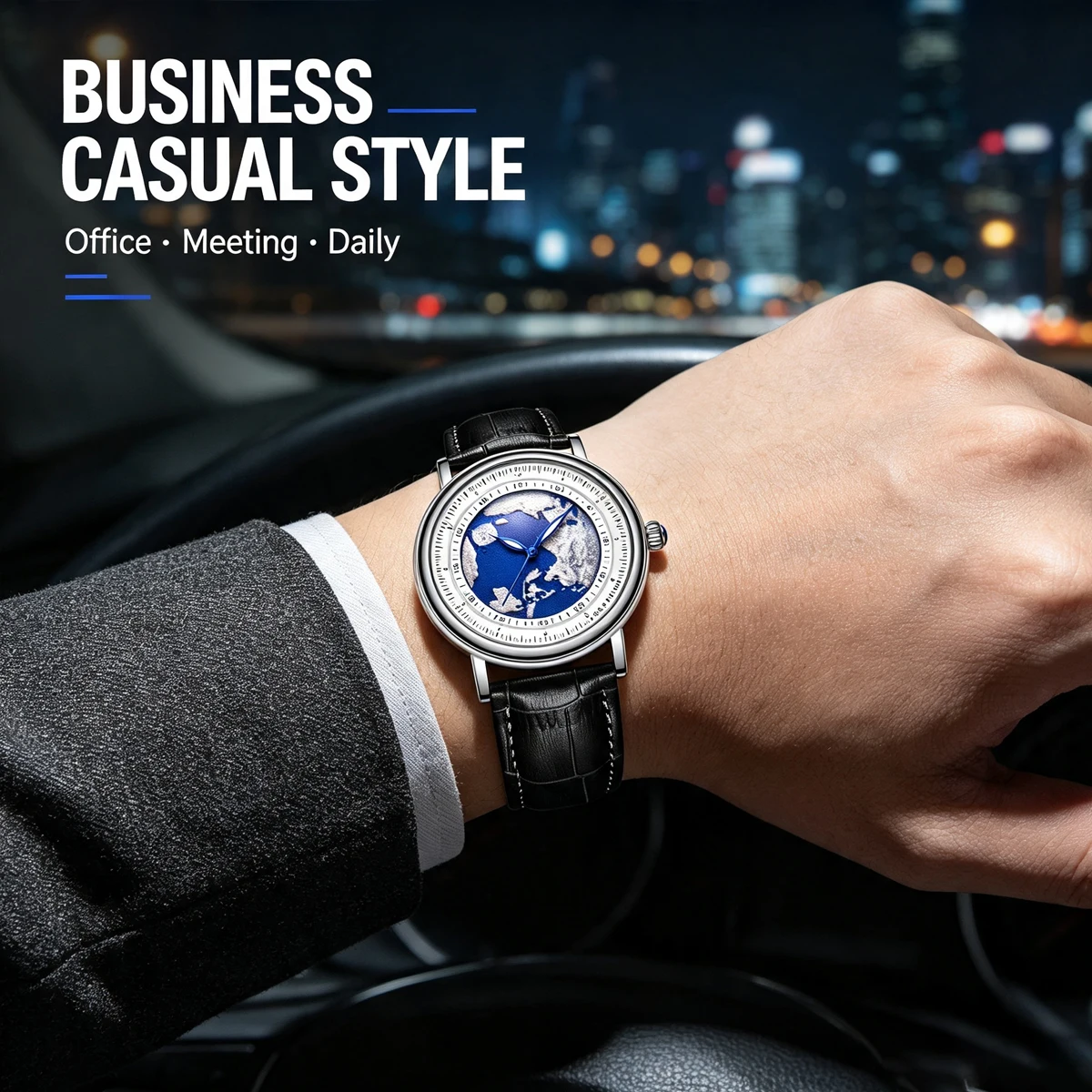 LIGE 2026 New Top Brand Luxury Man Wristwatch Waterproof Luminous Unique Men Watches Leather Quartz Men's Watch Male reloj