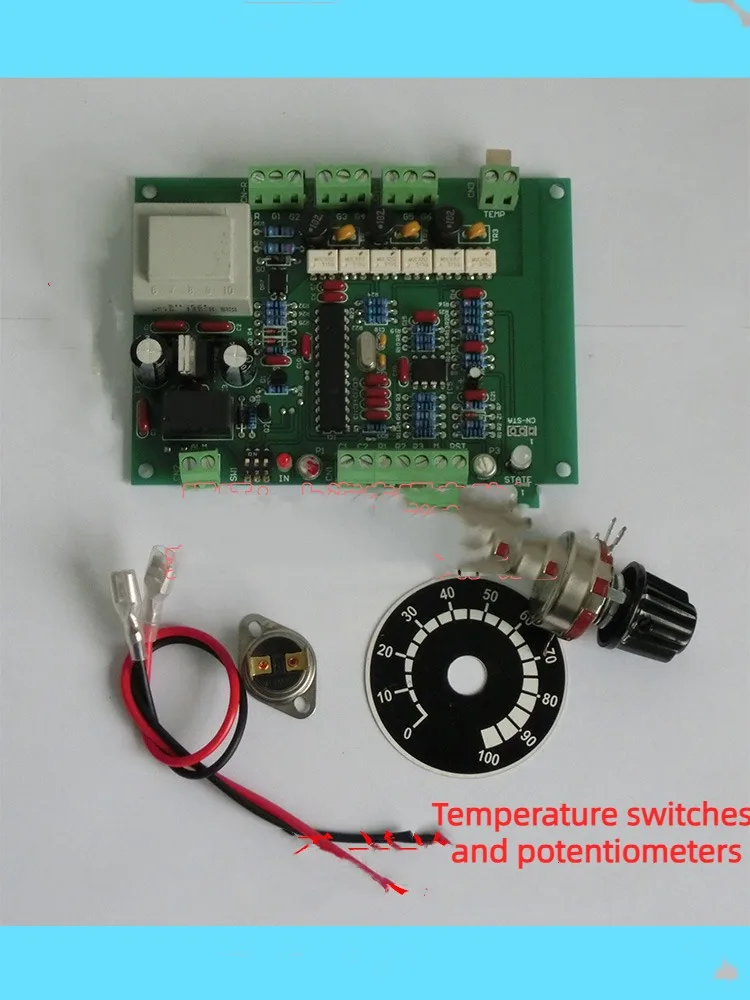 Three-phase SCR Power/voltage Regulator Controller PAC30A Three-phase Thyristor Phase Shift Trigger Board