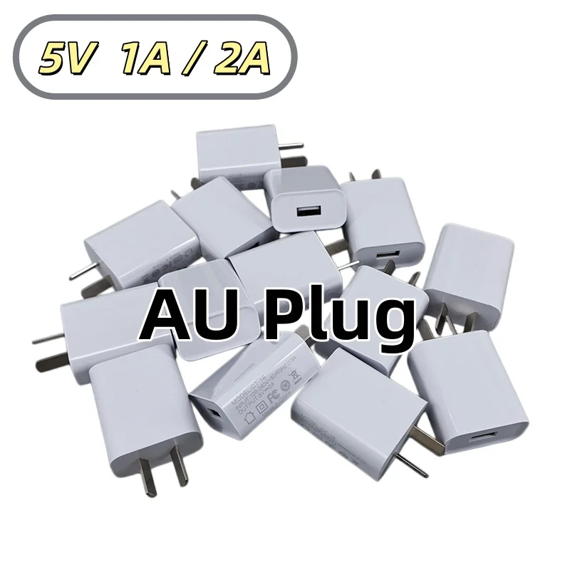 5V 1A 2A  USB Charger Travel Wall Charging Head Phone Adapter Portable US Plug for ip camera strip Mobile Phone Chargers B4