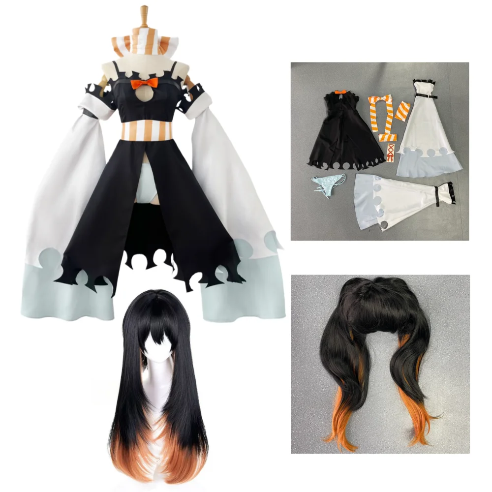 

Аниме Gachi Akuta Amo Косплей Костюм Парик